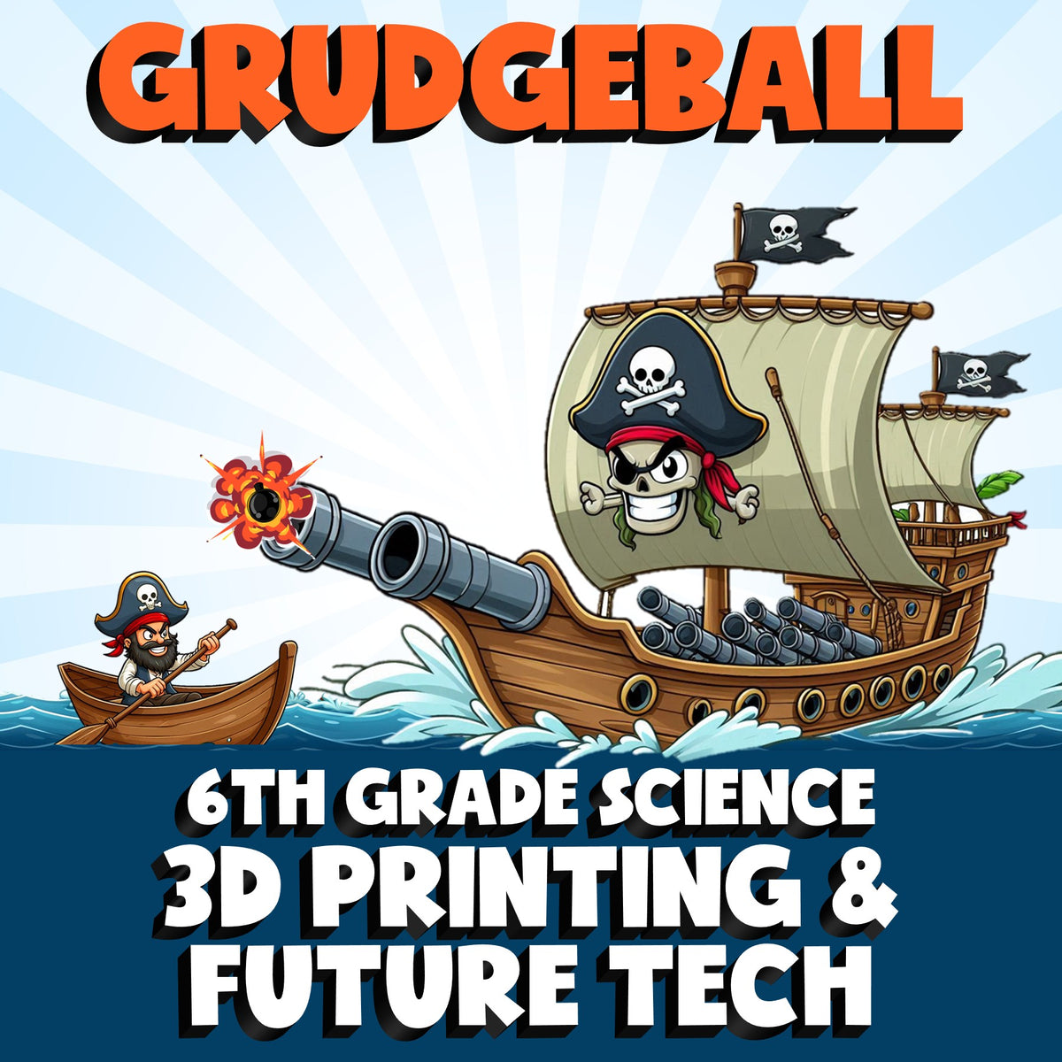 3D Printing & Future Tech GRUDGEBALL Science Game - No Prep Grade 6 Review