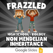 Non Mendelian Inheritance FRAZZLED Science Game - No Prep Biology Review