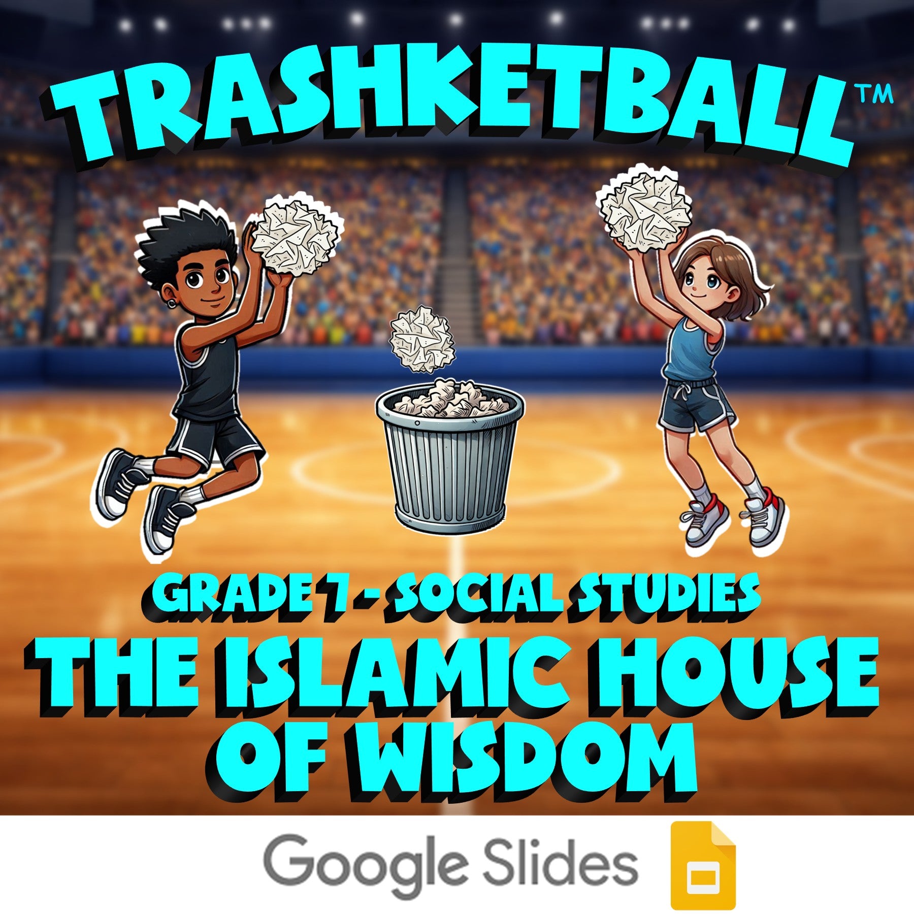 The Islamic House of Wisdom TRASHKETBALL Socials Game - No Prep Grade 7 Review
