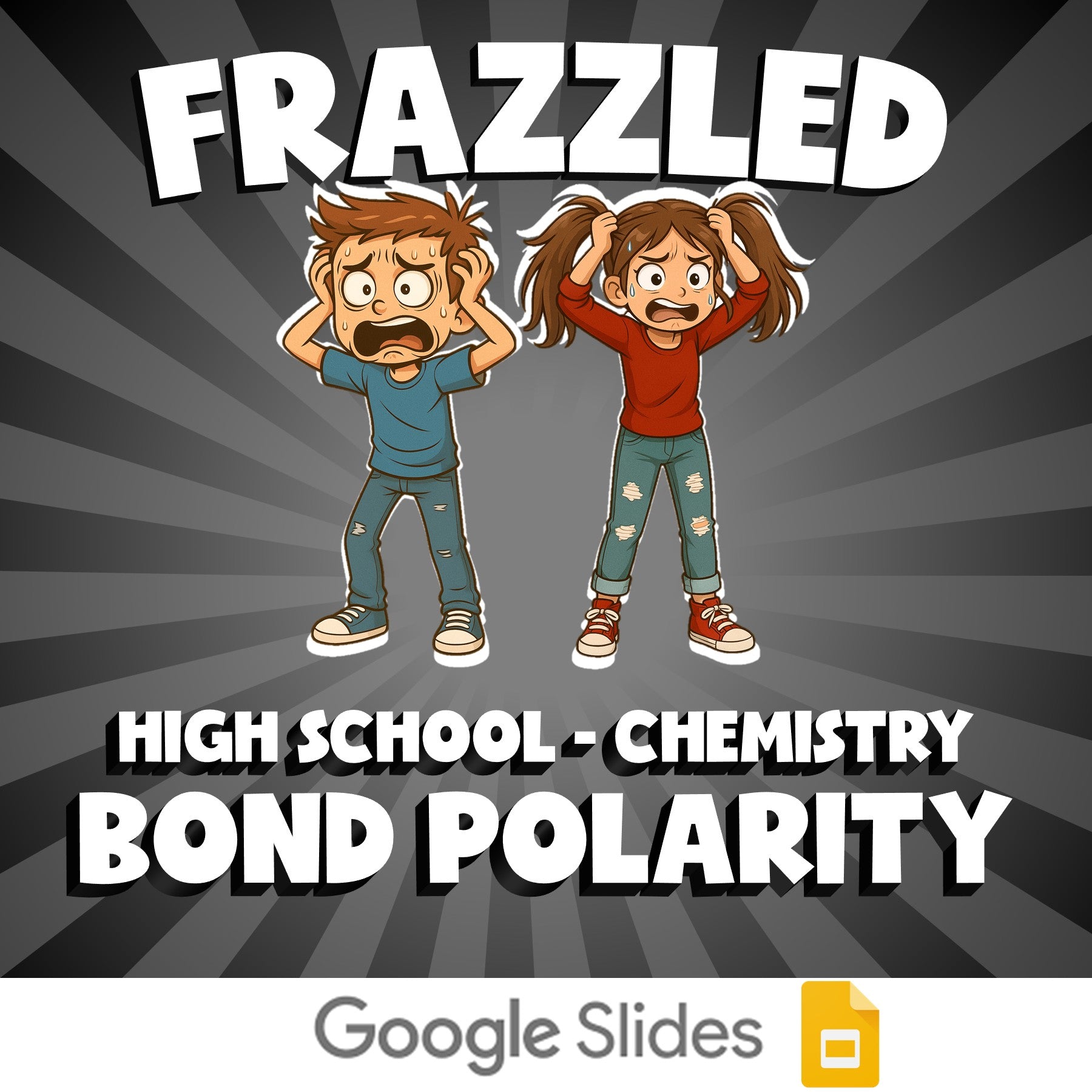Bond Polarity FRAZZLED Science Game - No Prep Chemistry Review Activity