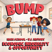 Economic Inequality & Opportunity BUMP U.S. History Game - No Prep Review