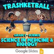 Science in Medicine & Biology TRASHKETBALL Science Game - No Prep Grade 5 Review