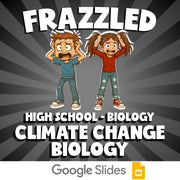 Climate Change Biology FRAZZLED Science Game - No Prep Biology Review Activity
