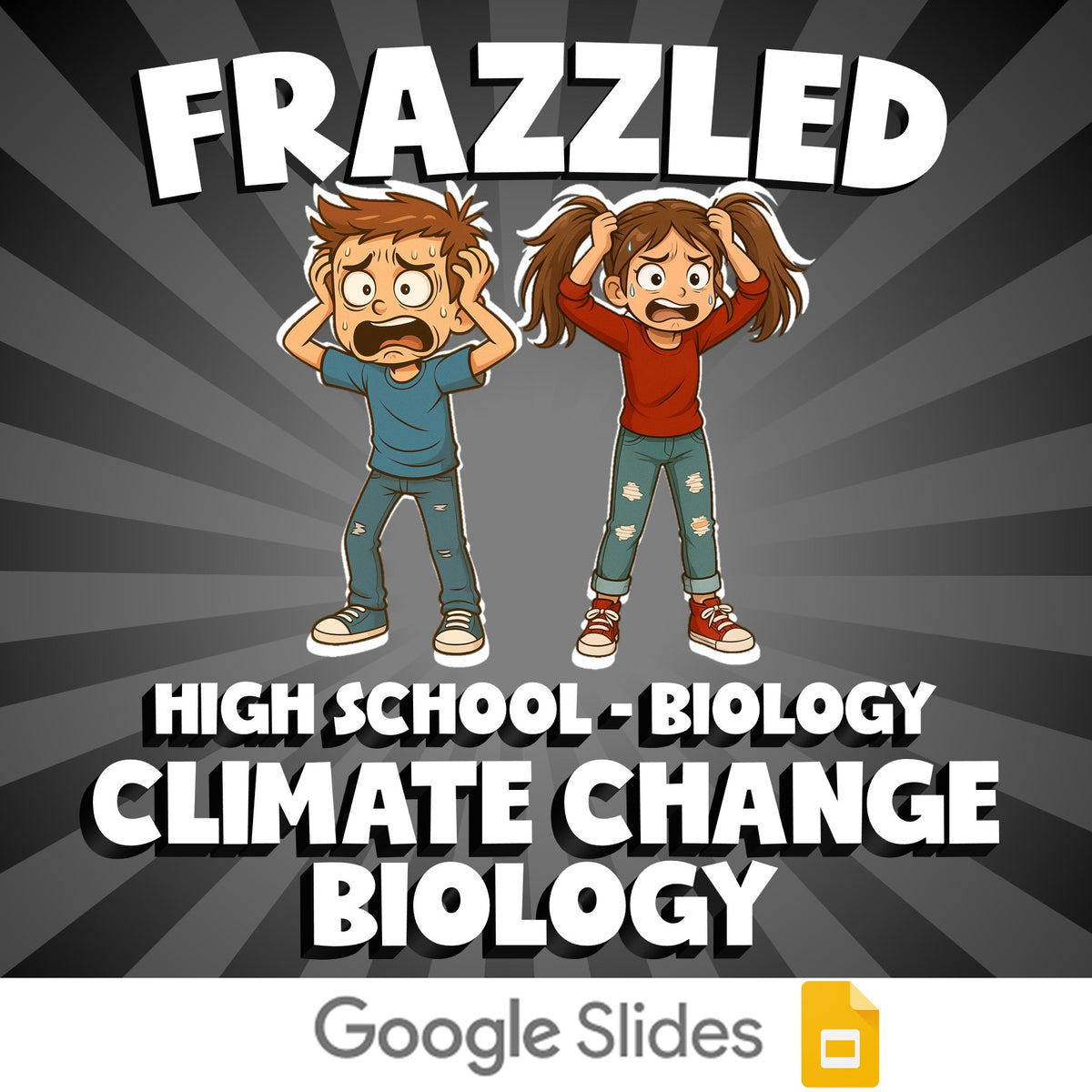 Climate Change Biology FRAZZLED Science Game - No Prep Biology Review Activity
