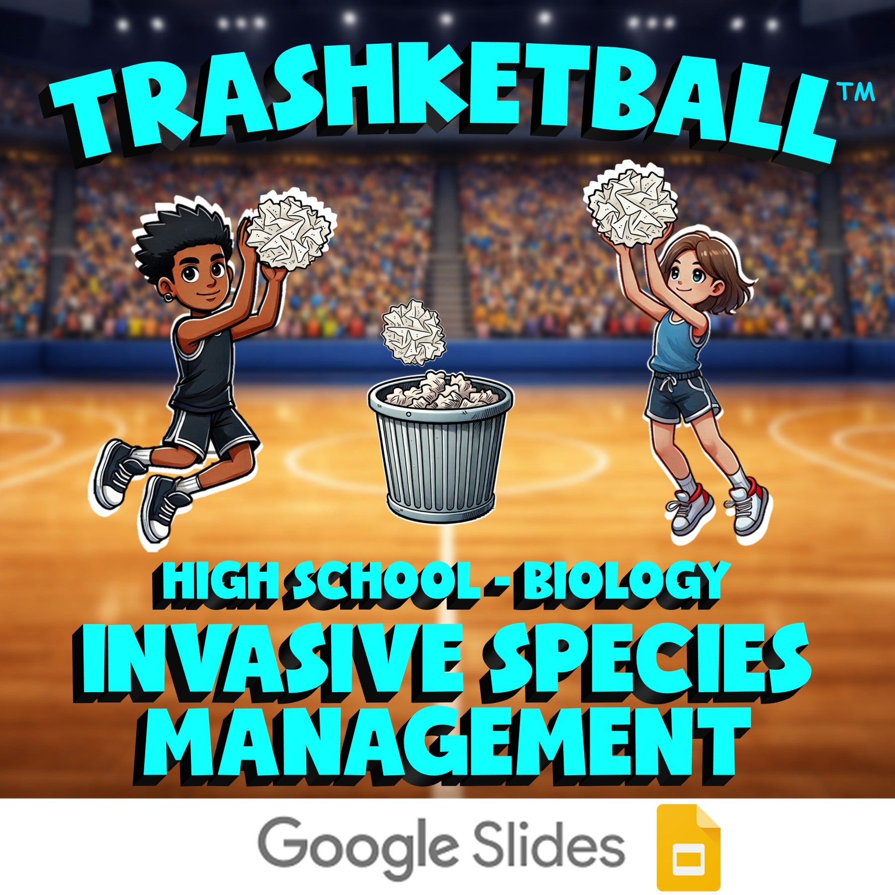 Invasive Species Management TRASHKETBALL Science Game - No Prep Biology Review