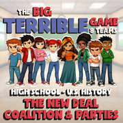 The New Deal Coalition & Parties BIG TERRIBLE GAME - No Prep U.S. History Review