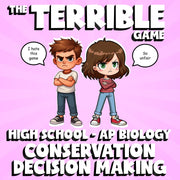 Conservation Decision Making THE TERRIBLE GAME - AP Biology Science Review