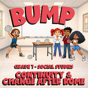 Continuity & Change After Rome BUMP Socials Game - No Prep Grade 7 Review