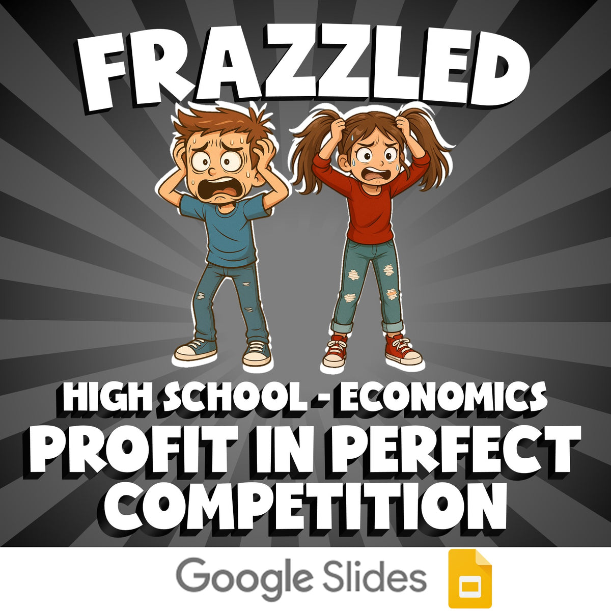 Profit in Perfect Competition FRAZZLED Economics Game - No Prep Review Activity