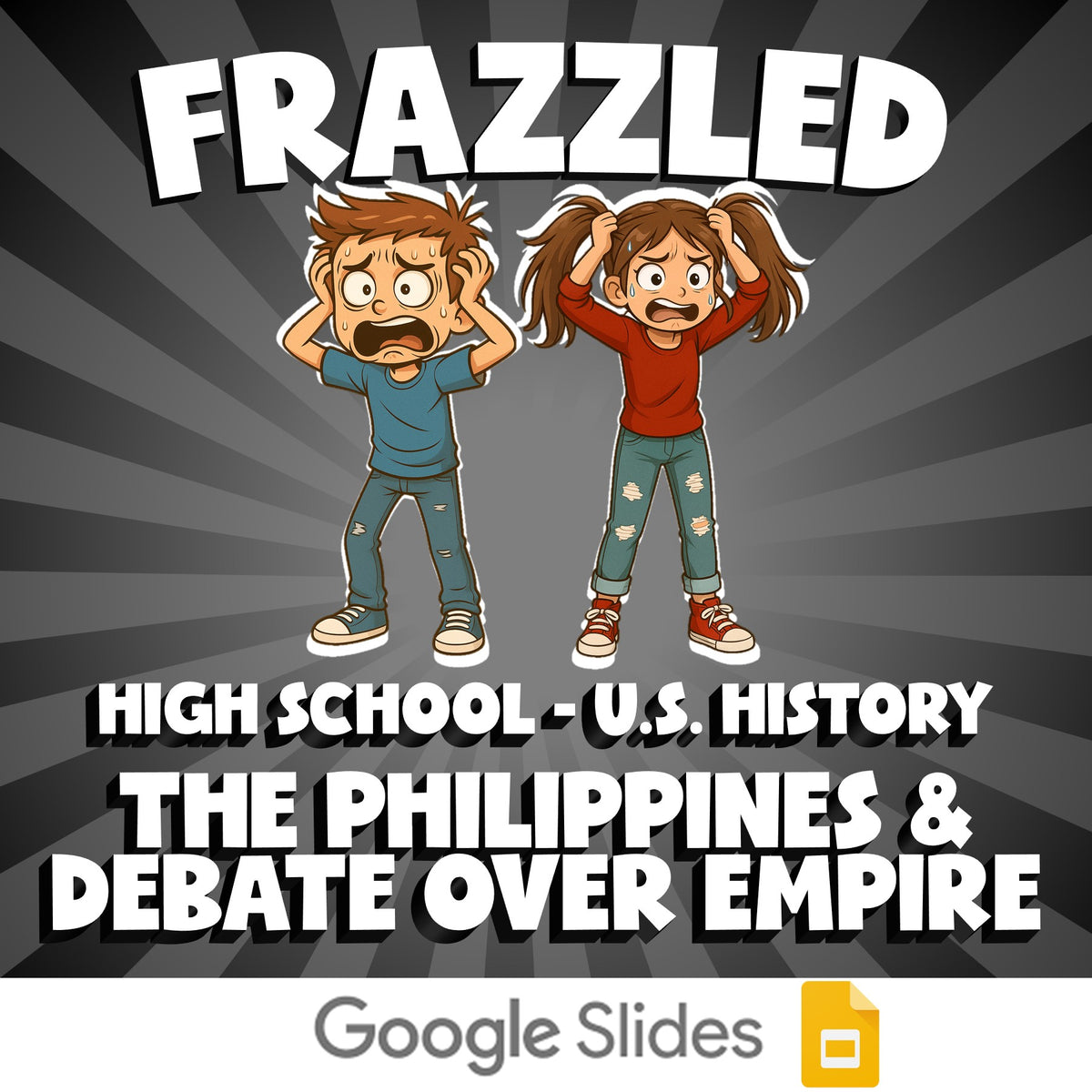 The Philippines & Debate Over Empire FRAZZLED U.S. History Game - No Prep Review