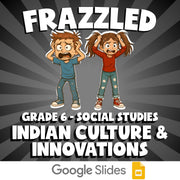 Indian Culture & Innovations FRAZZLED Socials Game - No Prep Grade 6 Review