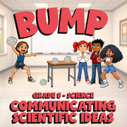 Communicating Scientific Ideas BUMP Science Game - No Prep Grade 8 Review