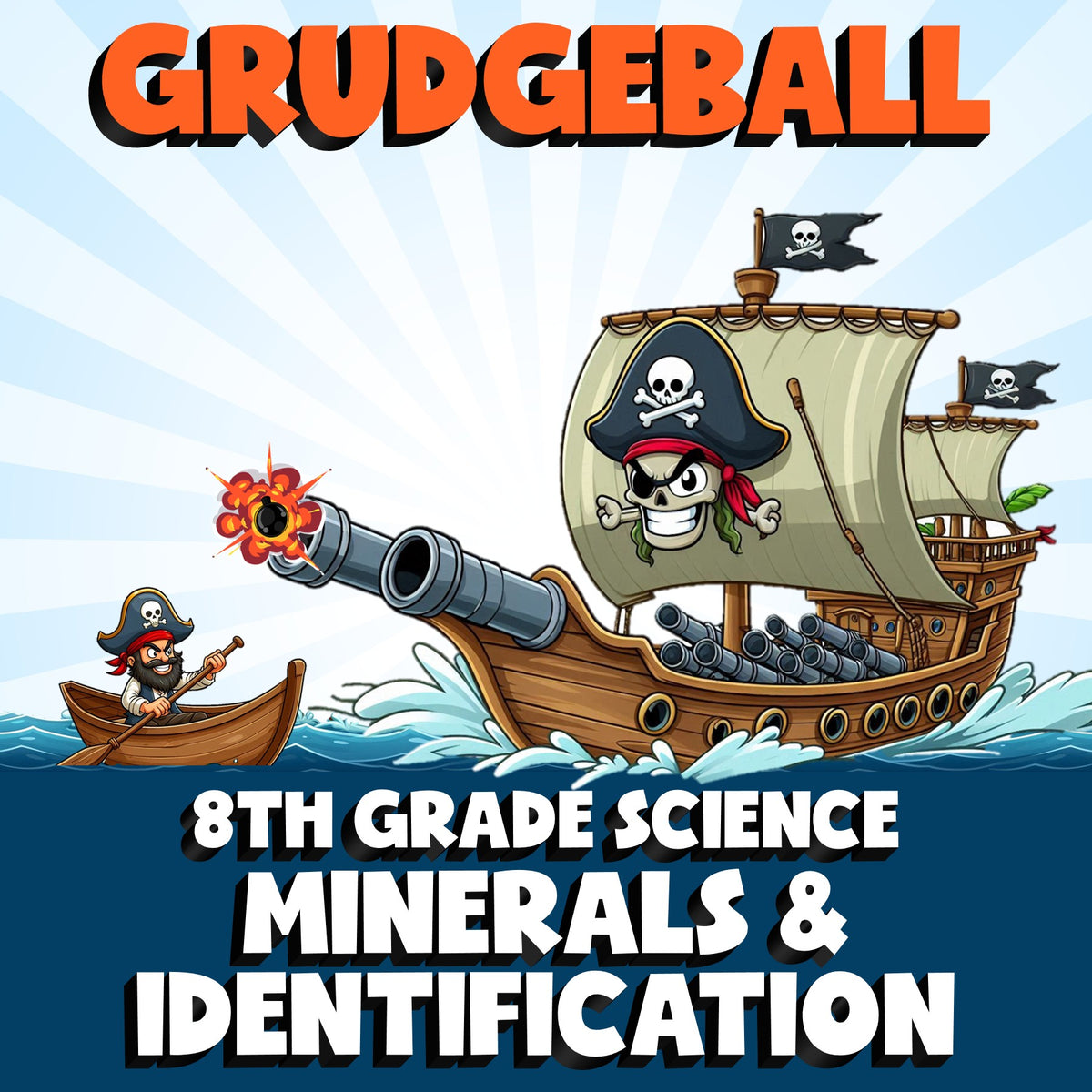 Minerals & Identification GRUDGEBALL Science Game - No Prep Grade 8 Review