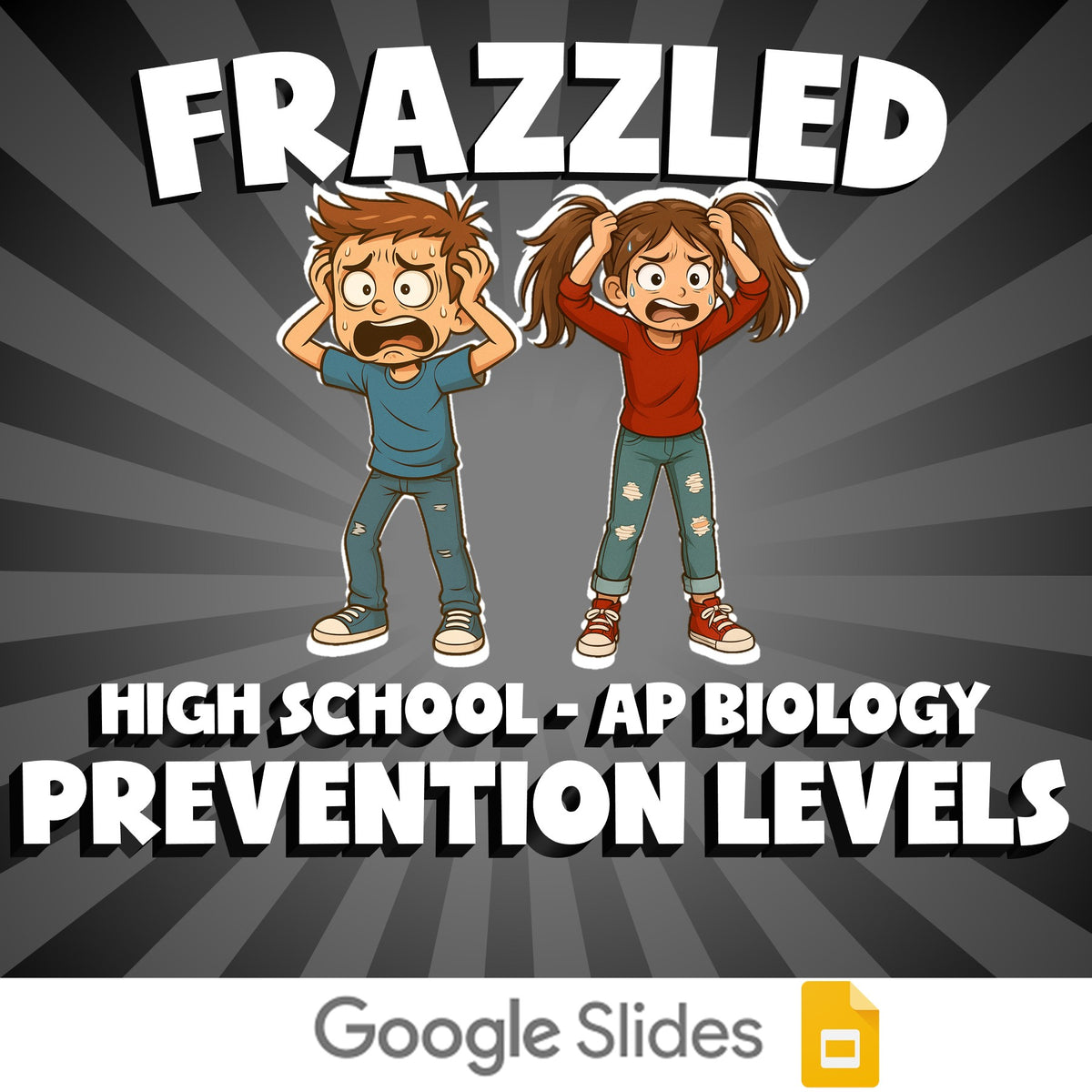 Prevention Levels FRAZZLED Science Game - No Prep AP Biology Review Activity