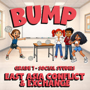 East Asia Conflict & Exchange BUMP Socials Game - No Prep Grade 7 Review