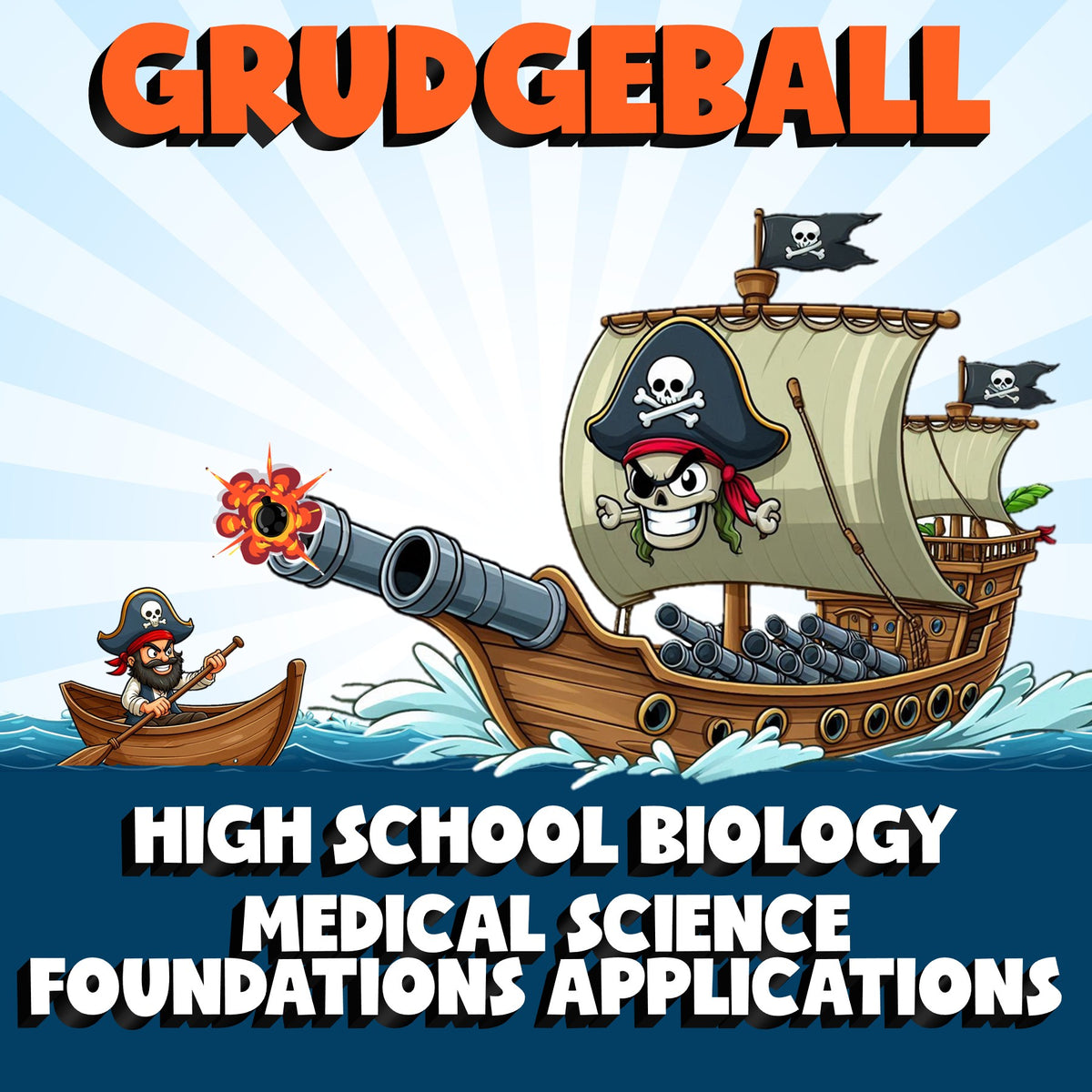 Medical Science Foundations Applications GRUDGEBALL Science Game - Biology