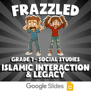 Islamic Interaction & Legacy FRAZZLED Socials Game - No Prep Grade 7 Review