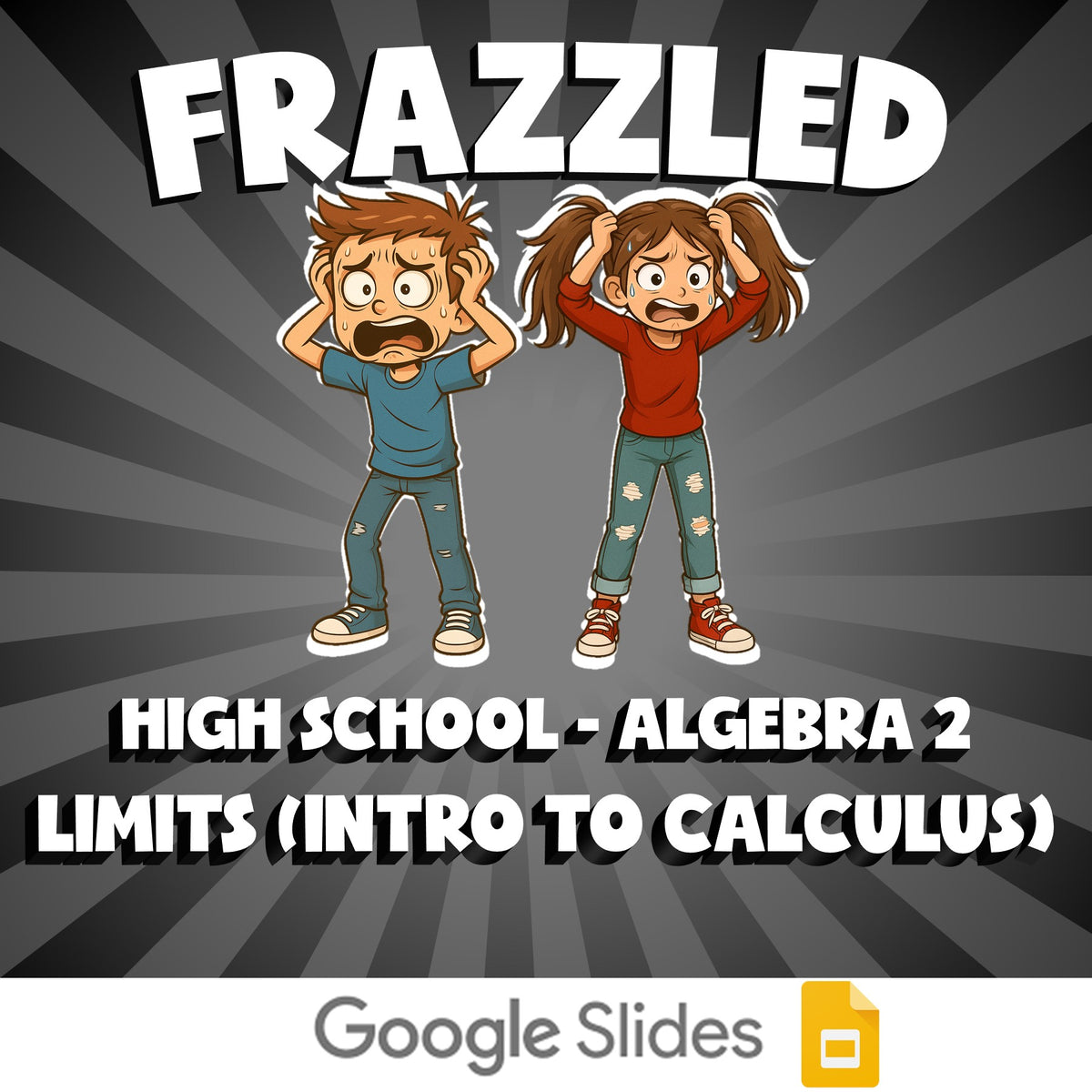 Limits (Intro to Calculus) FRAZZLED Math Game - No Prep Algebra 2 Review