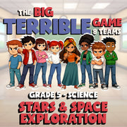 Stars & Space Exploration BIG TERRIBLE GAME - No Prep Grade 5 Science Review