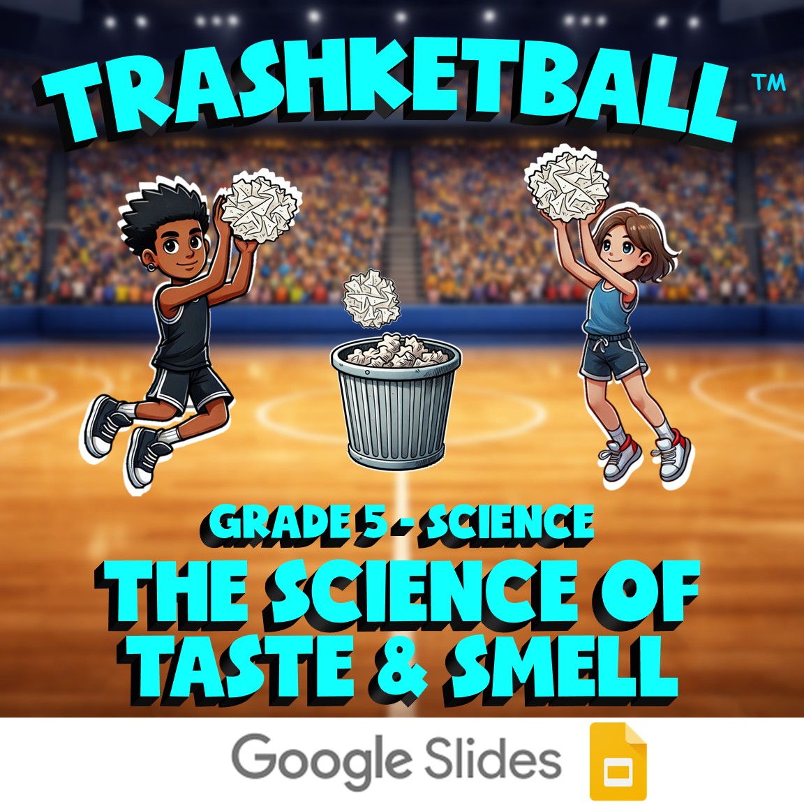 The Science of Taste & Smell TRASHKETBALL Science Game - No Prep Grade 5 Review