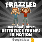 Reference Frames in Motion FRAZZLED Science Game - No Prep Physics Review