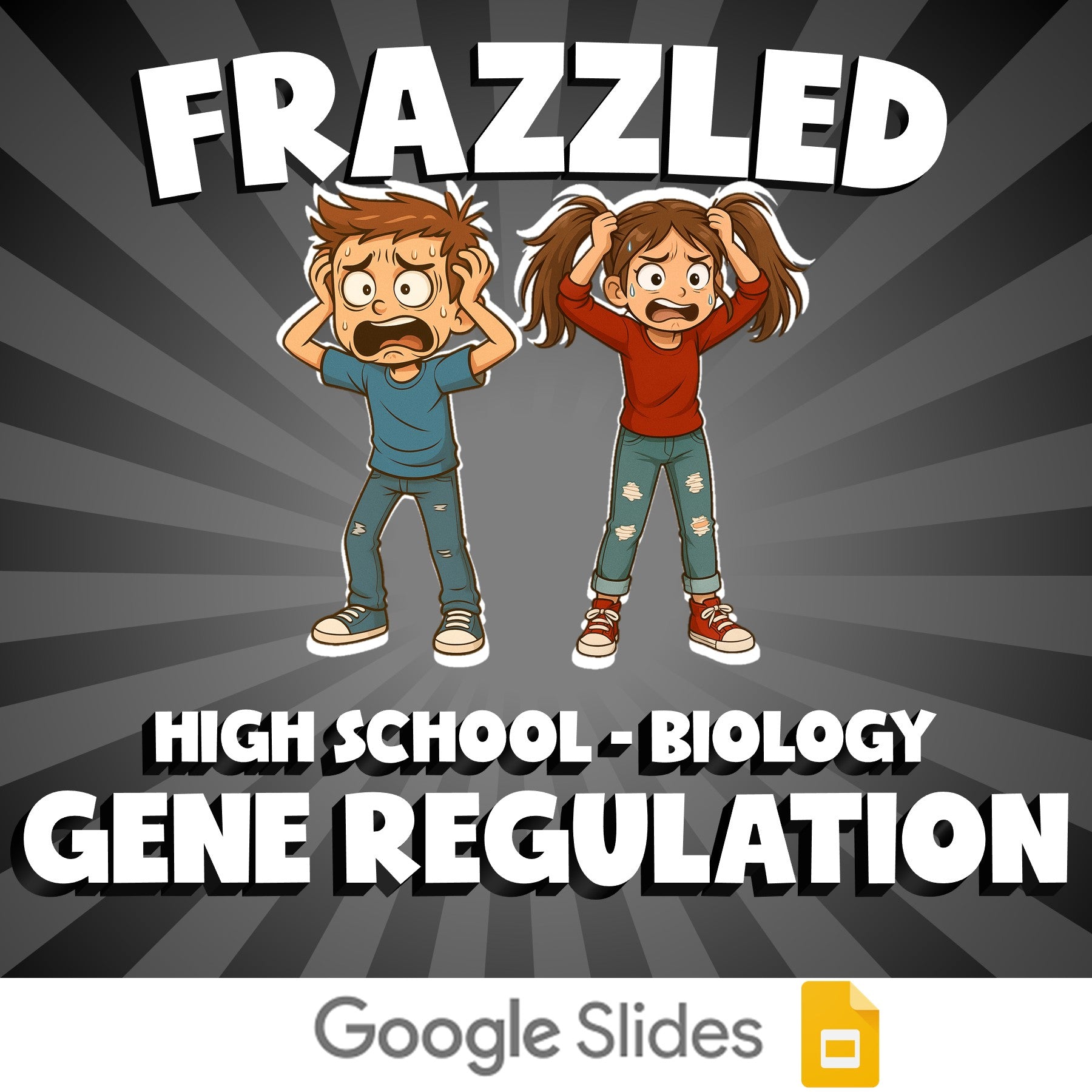 Gene Regulation FRAZZLED Science Game - No Prep Biology Review Activity