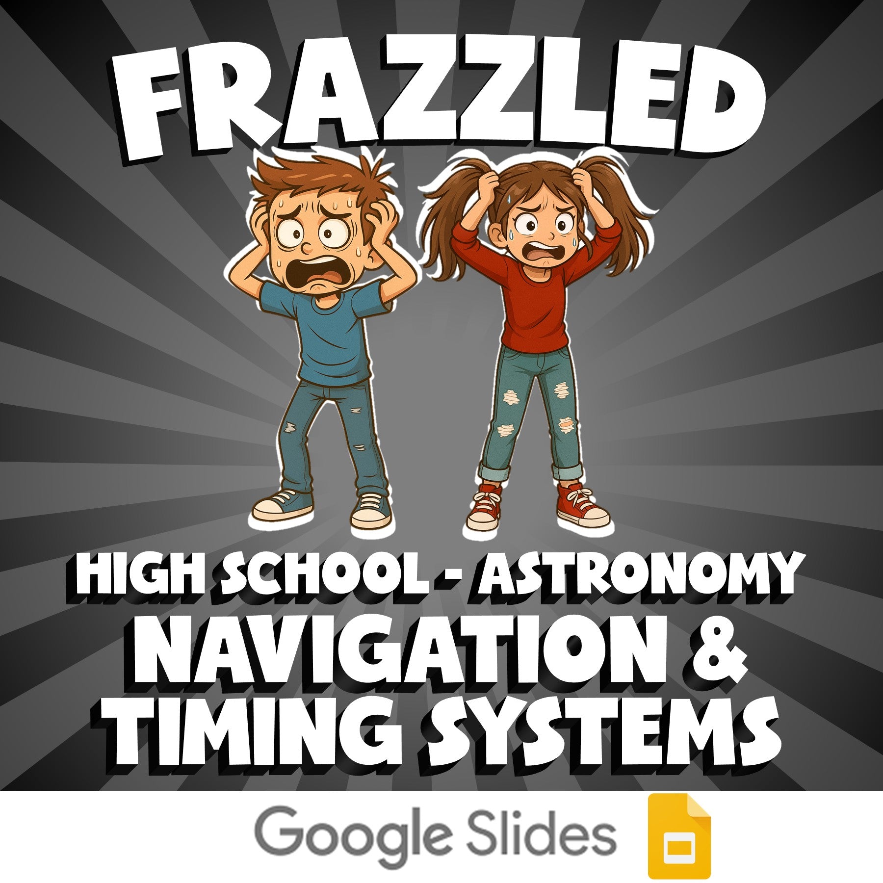 Navigation & Timing Systems FRAZZLED Science Game - No Prep Astronomy Review