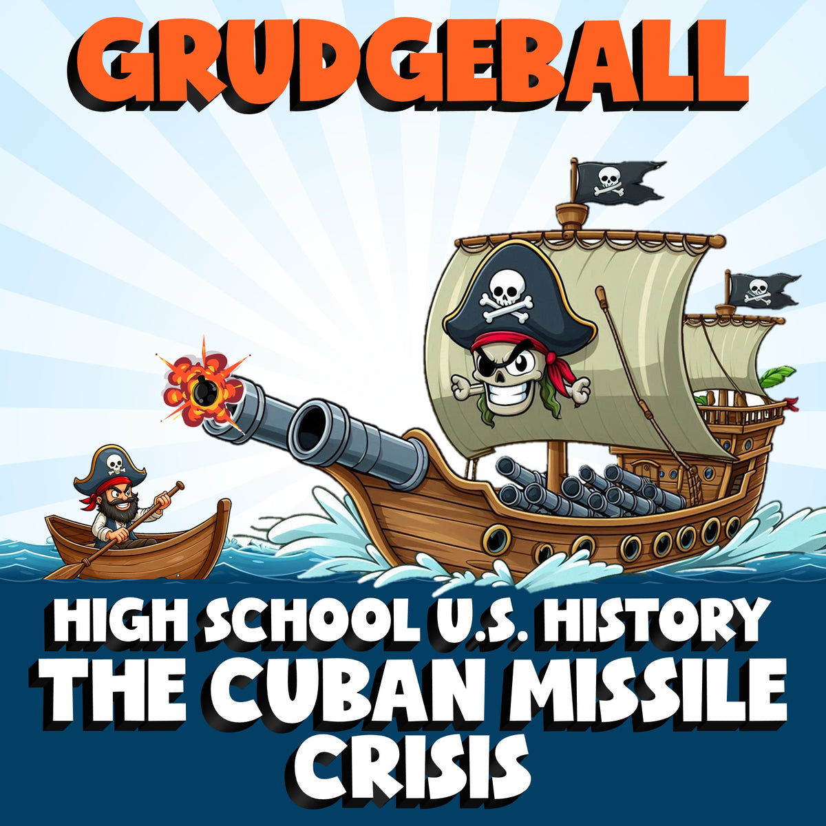 The Cuban Missile Crisis GRUDGEBALL U.S. History Game - No Prep Review Activity