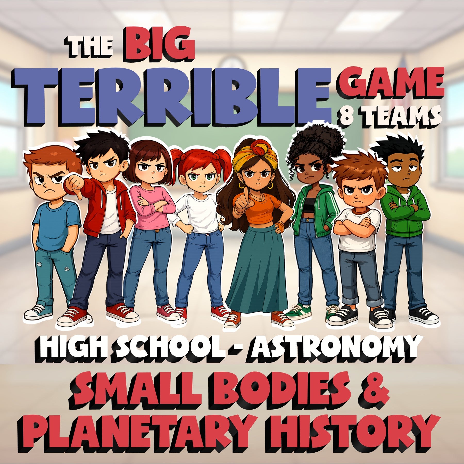 Small Bodies & Planetary History BIG TERRIBLE GAME - Astronomy Science Review