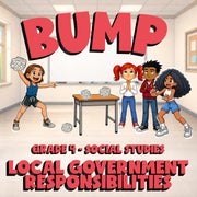 Local Government Responsibilities BUMP Socials Game - No Prep Grade 4 Review