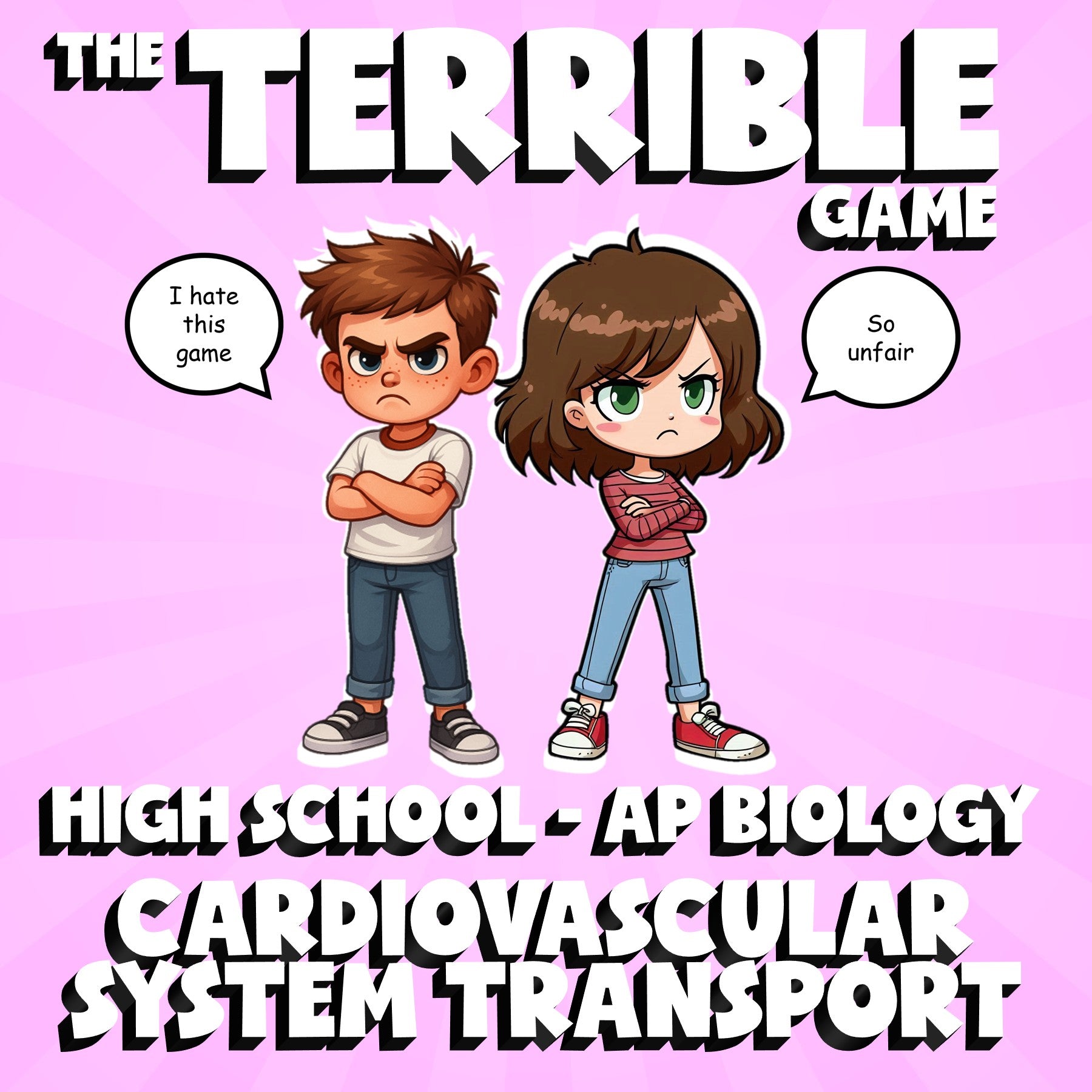 Cardiovascular System Transport THE TERRIBLE GAME - AP Biology Science Review