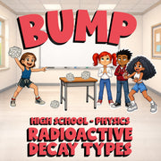 Radioactive Decay Types BUMP Science Game - No Prep Physics Review Activity