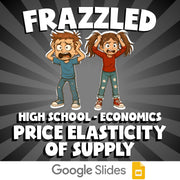 Price Elasticity of Supply FRAZZLED Economics Game - No Prep Review Activity