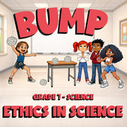 Ethics in Science BUMP Science Game - No Prep Grade 7 Review Activity