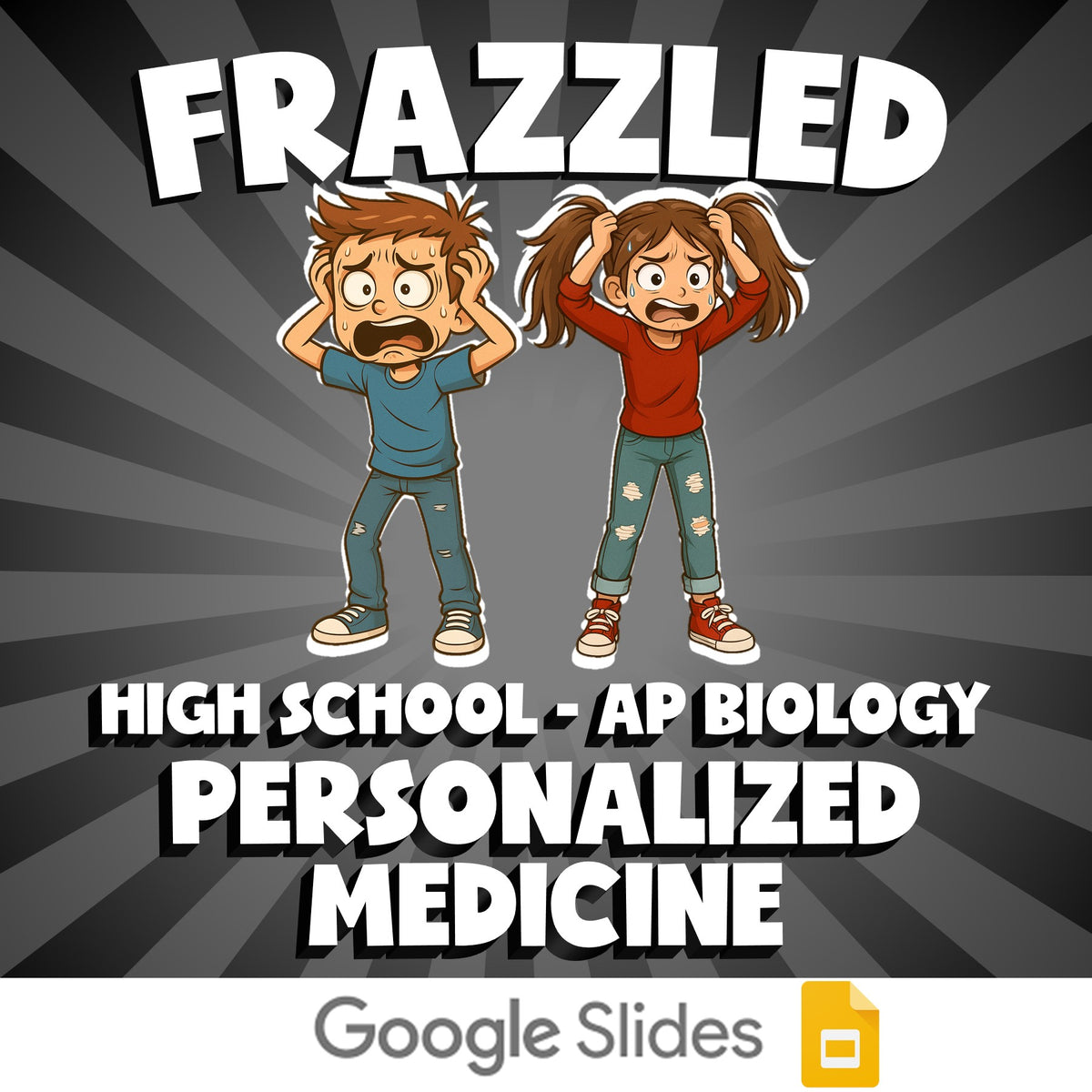 Personalized Medicine FRAZZLED Science Game - No Prep AP Biology Review Activity