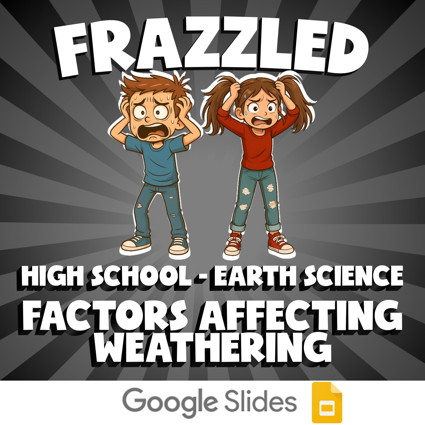 Factors Affecting Weathering FRAZZLED Game - No Prep Earth Science Review