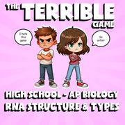 RNA Structure & Types THE TERRIBLE GAME - No Prep AP Biology Science Review