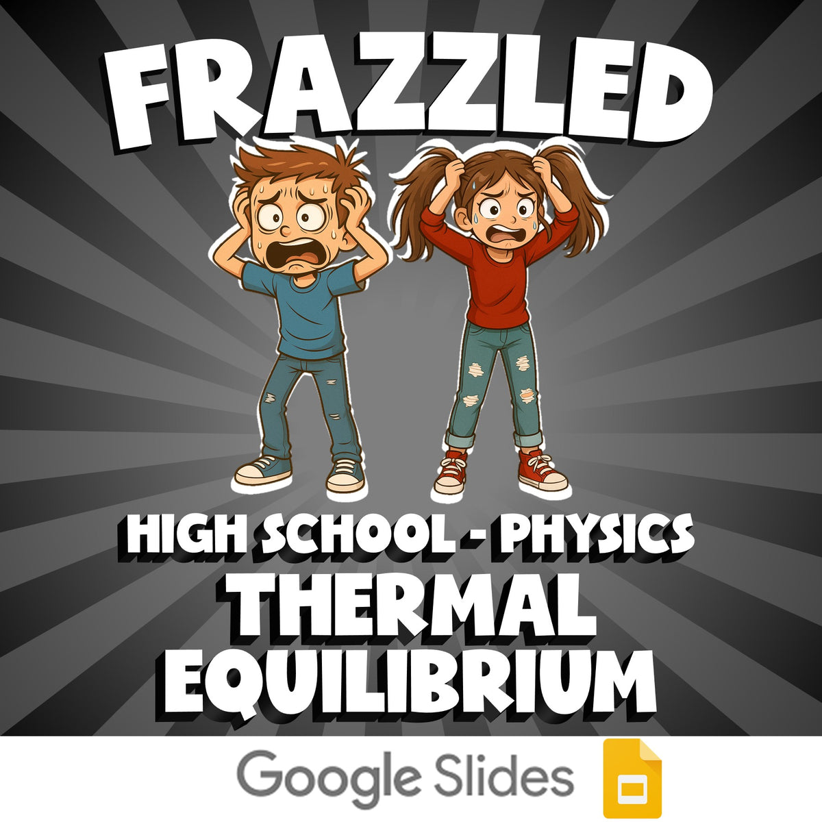 Thermal Equilibrium FRAZZLED Science Game - No Prep Physics Review Activity