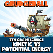 Kinetic vs Potential Energy GRUDGEBALL Science Game - No Prep Grade 7 Review