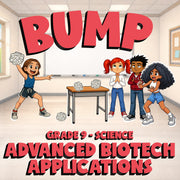 Advanced Biotech Applications BUMP Science Game - No Prep Grade 9 Review