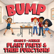 Plant Parts & Their Functions BUMP Science Game - No Prep Grade 5 Review