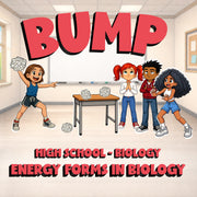 Energy Forms in Biology BUMP Science Game - No Prep Biology Review Activity