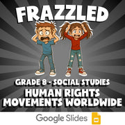 Human Rights Movements Worldwide FRAZZLED Socials Game - No Prep Grade 8 Review