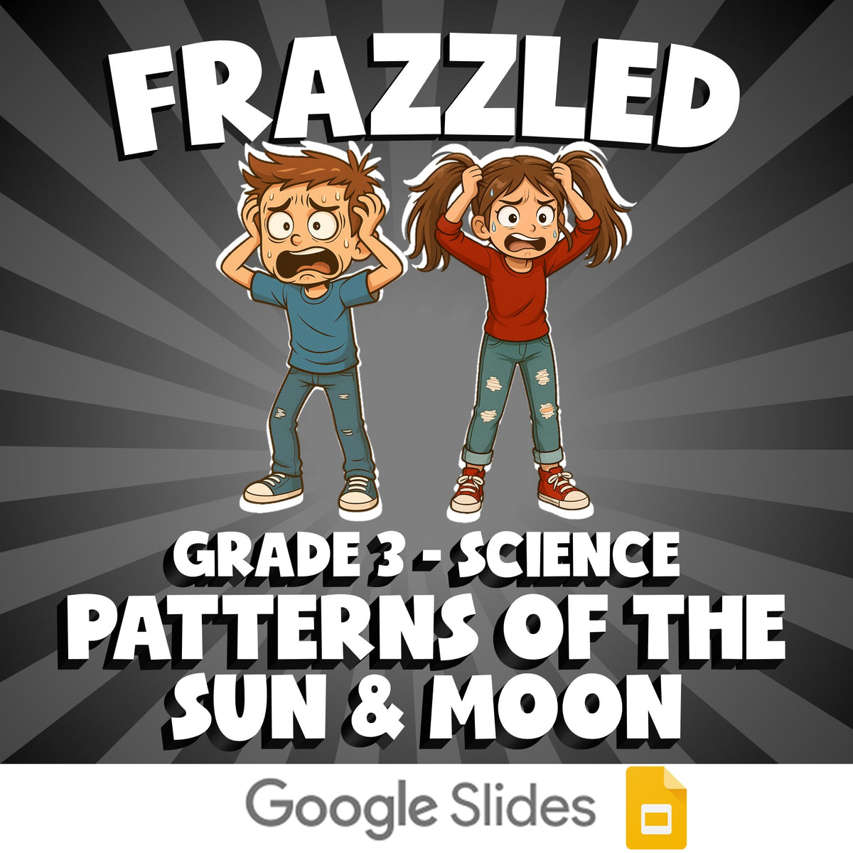 Patterns of the Sun & Moon FRAZZLED Science Game - No Prep Grade 3 Review