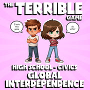 Global Interdependence THE TERRIBLE GAME - No Prep Civics Review Activity