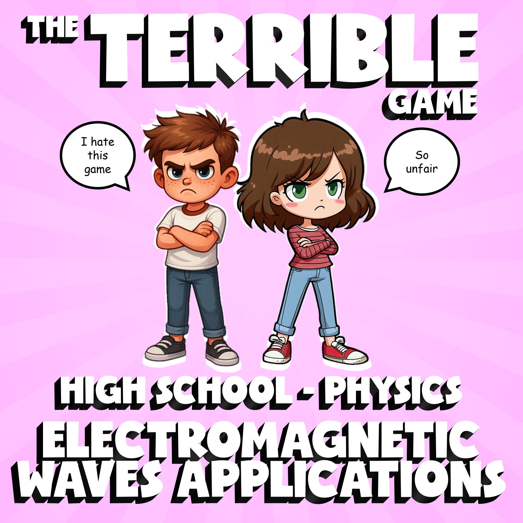 Electromagnetic Waves Applications THE TERRIBLE GAME - Physics Science Review