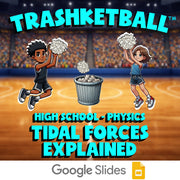 Tidal Forces Explained TRASHKETBALL Science Game - No Prep Physics Review