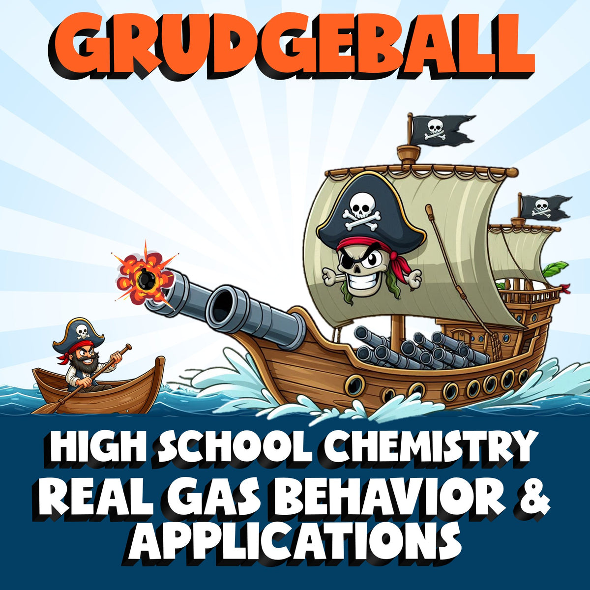 Real Gas Behavior & Applications GRUDGEBALL Science Game - No Prep Chemistry