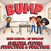 Skeletal System Structure & Function BUMP Science Game - No Prep AP Biology
