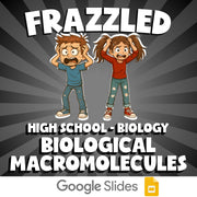 Biological Macromolecules FRAZZLED Science Game - No Prep Biology Review